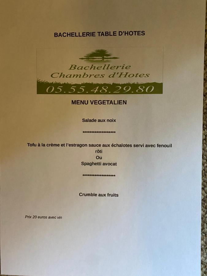Bed and Breakfast Bachellerie Cheronnac Экстерьер фото